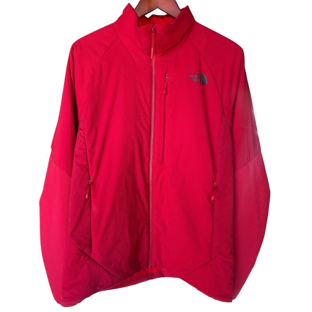 The North Face Ventrix Jacket Mens M Red NF0A35DS Insulated Hiking Ski Outdoor